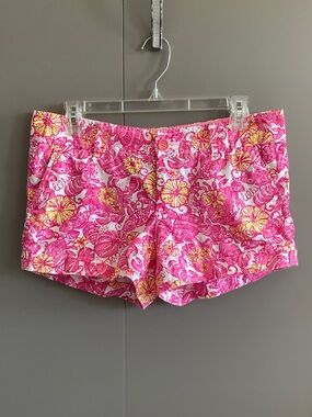 Lilly Pulitzer Walsh Shorts In Chum Bucket Print